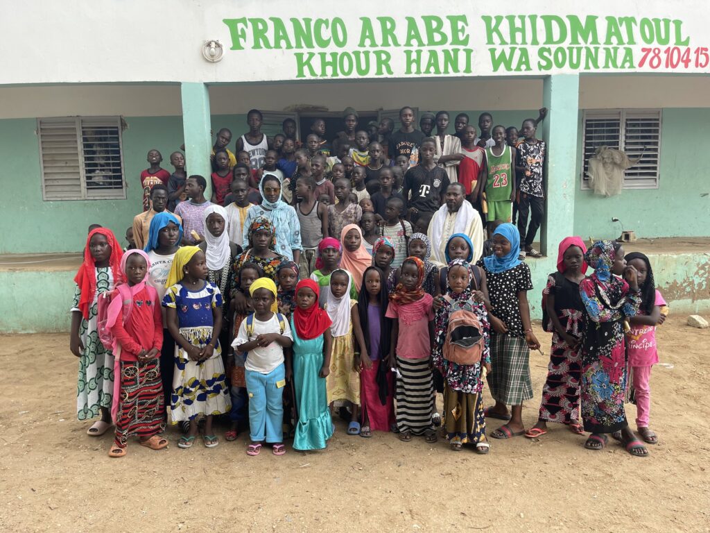 Darou Salam School supported by Dream Baby Foundation in Senegal